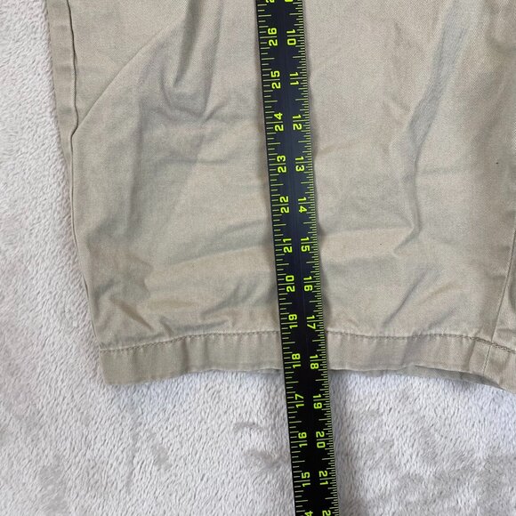 Nautica Men's Shorts 32W The Danforth 100% Cotton Khaki Casual - Picture 3 of 13